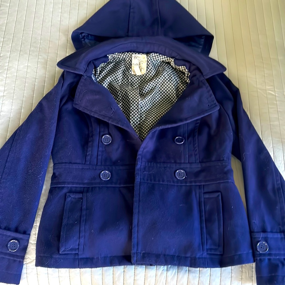 A adorable pea coat